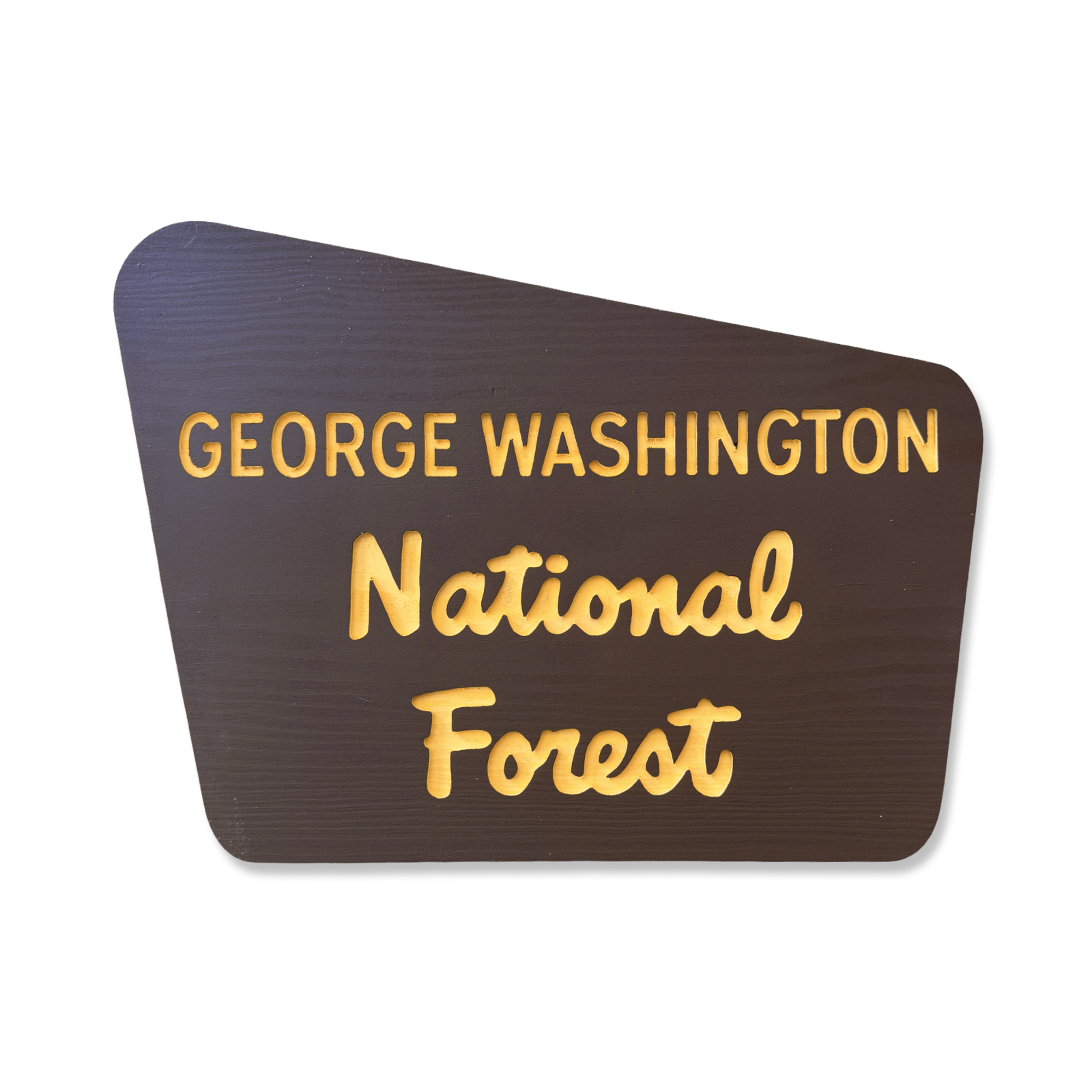 National Forest Sign | Carpenter Woodworks