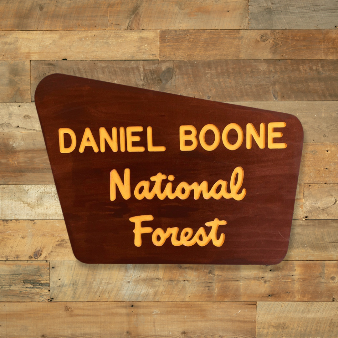 Daniel Boone National Forest Sign | Carpenter Woodworks