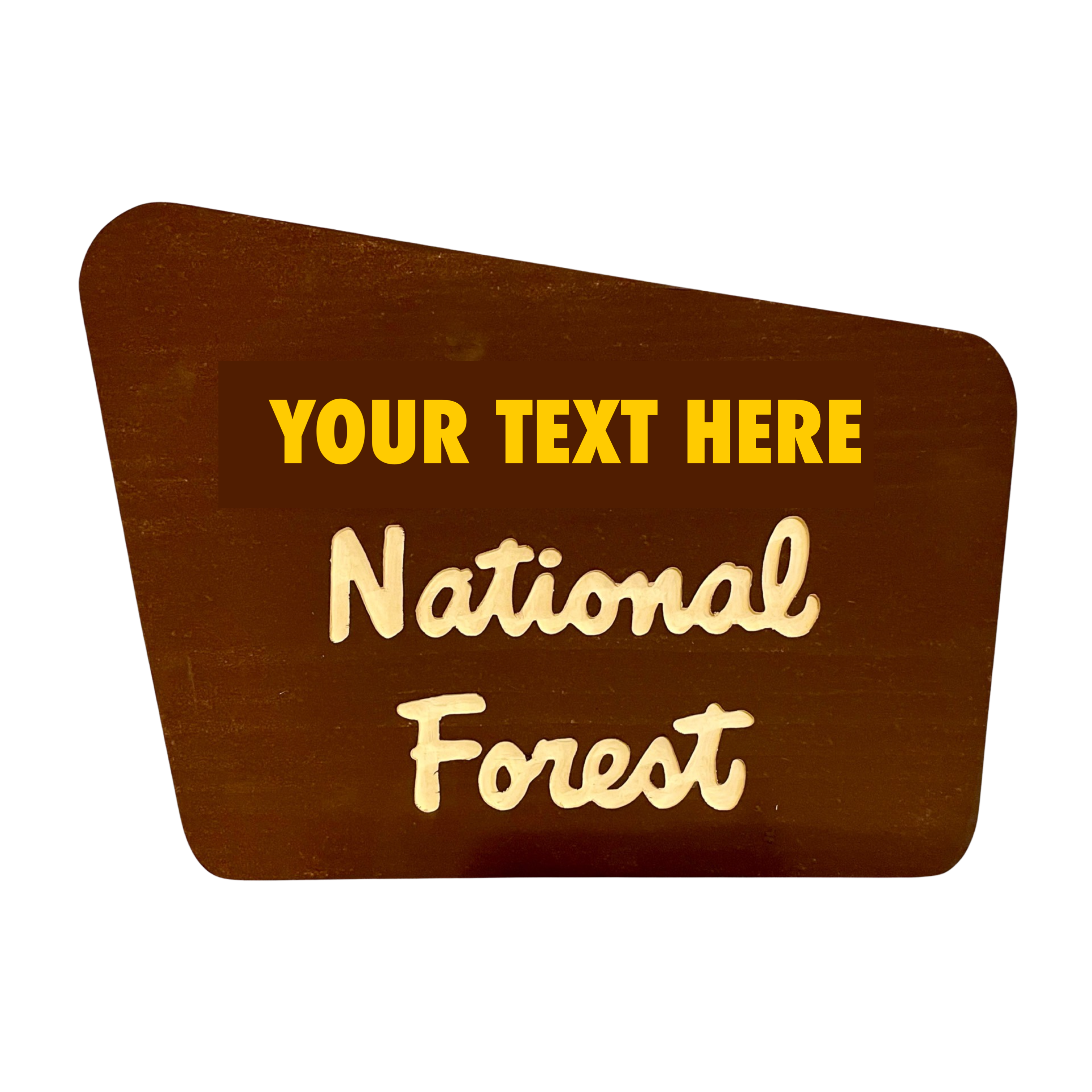 National Forest Sign | Carpenter Woodworks